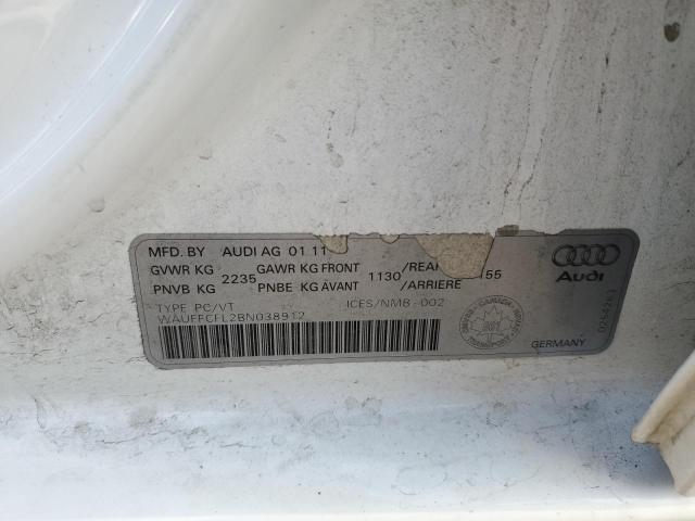 2011 AUDI A4 PREMIUM PLUS  