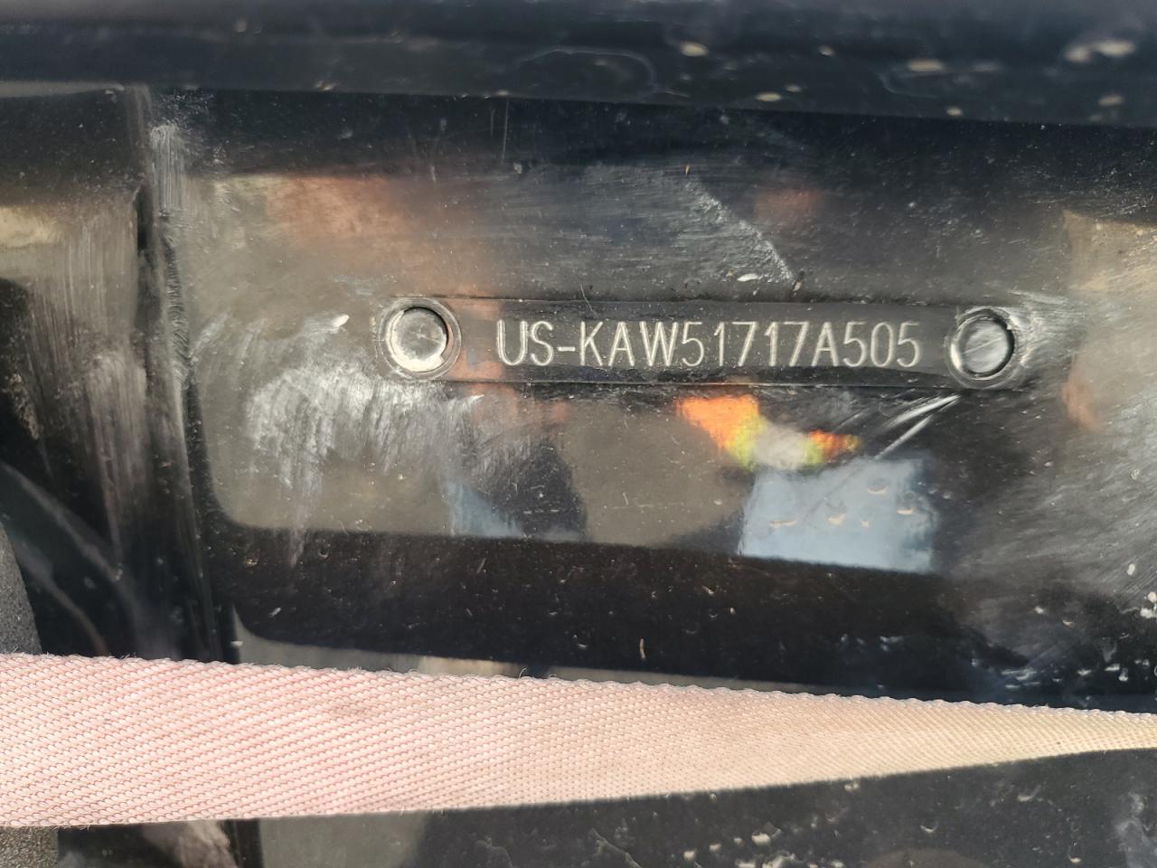 2005 Kawasaki Stx15F VIN: KAW51717A505 Lot: 68755205