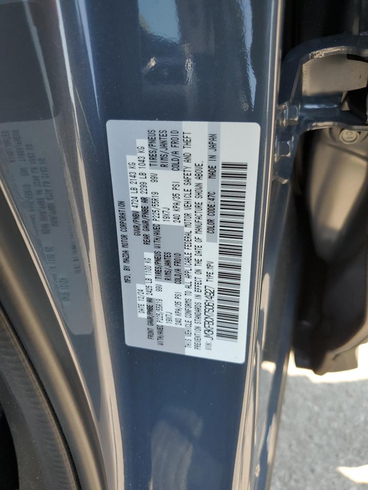 2025 Mazda Cx-5 Preferred VIN: JM3KFBCM7S0614927 Lot: 68256055