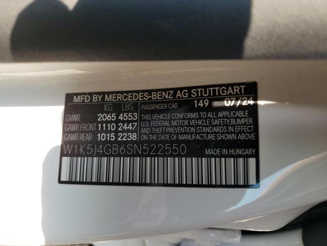 2025 MERCEDES-BENZ CLA 250  