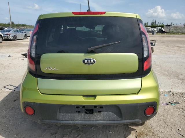  KIA SOUL 2017 Зеленый