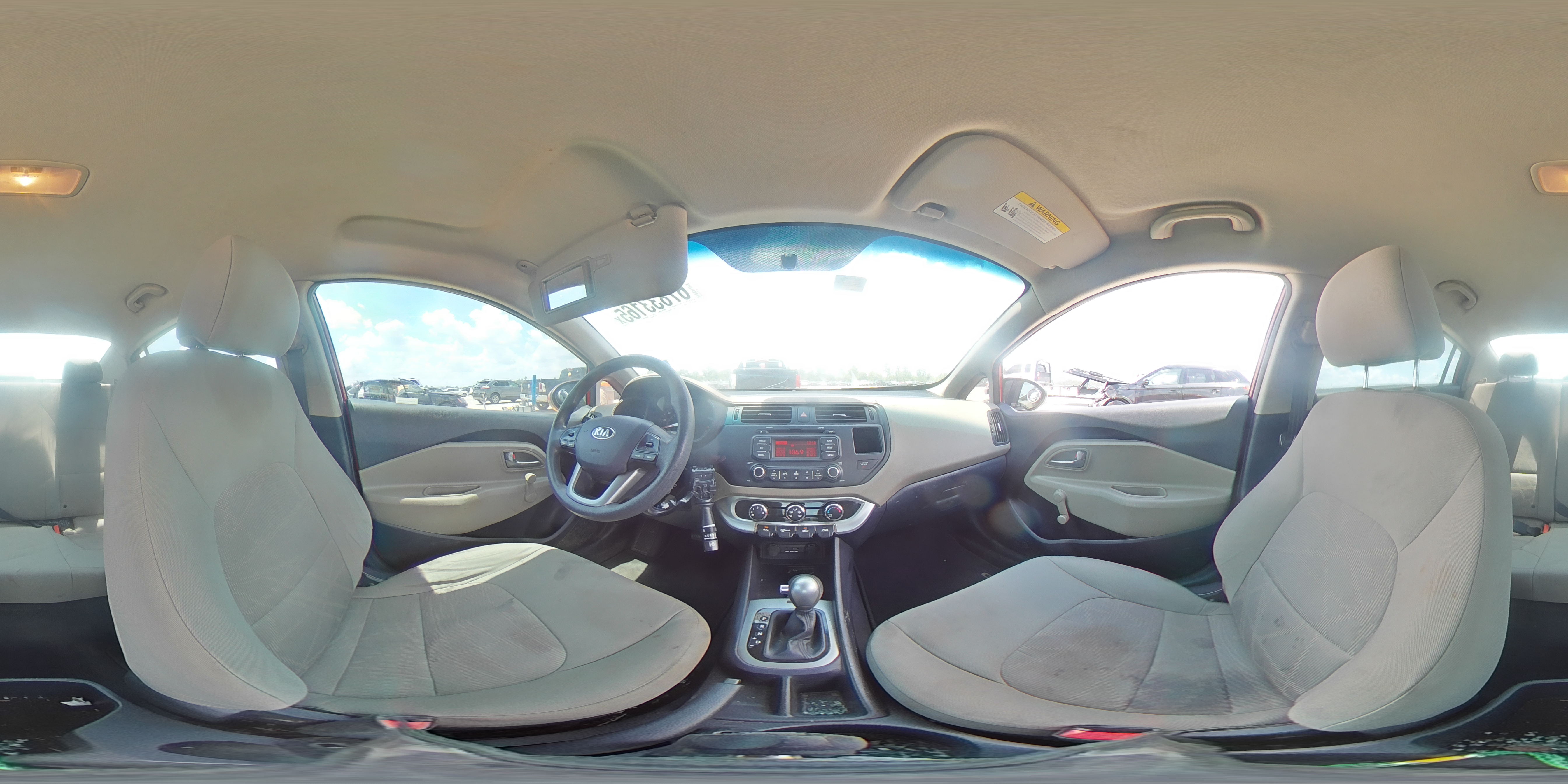 2015 Kia Rio Lx VIN: KNADM4A36F6469294 Lot: 67833165