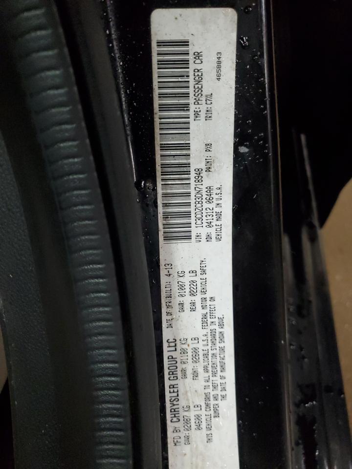 2013 Dodge Avenger Sxt VIN: 1C3CDZCB3DN718948 Lot: 67944205