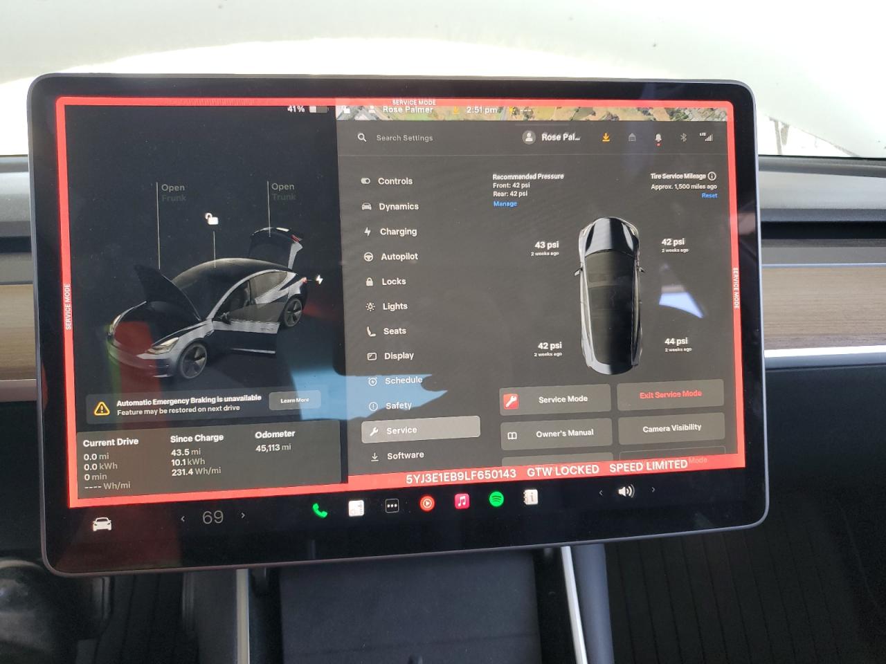 2020 Tesla Model 3 VIN: 5YJ3E1EB9LF650143 Lot: 69444085