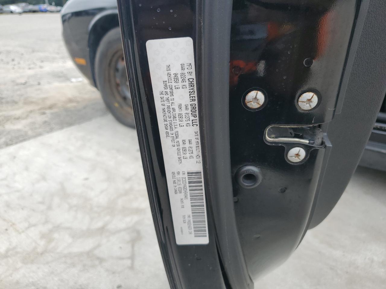 2013 Dodge Challenger Sxt VIN: 2C3CDYAG8DH549401 Lot: 68014855