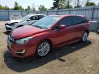 2016 SUBARU IMPREZA PREMIUM PLUS   for sale at Copart ON - TORONTO