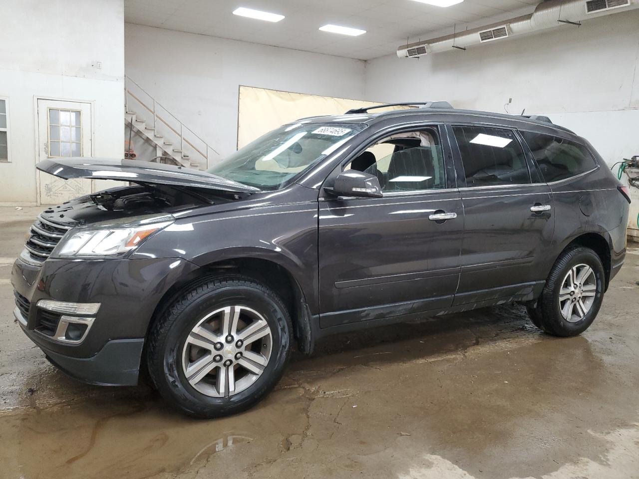 2017 Chevrolet Traverse Lt grey null gas 1GNKRGKD3HJ151547 photo #1