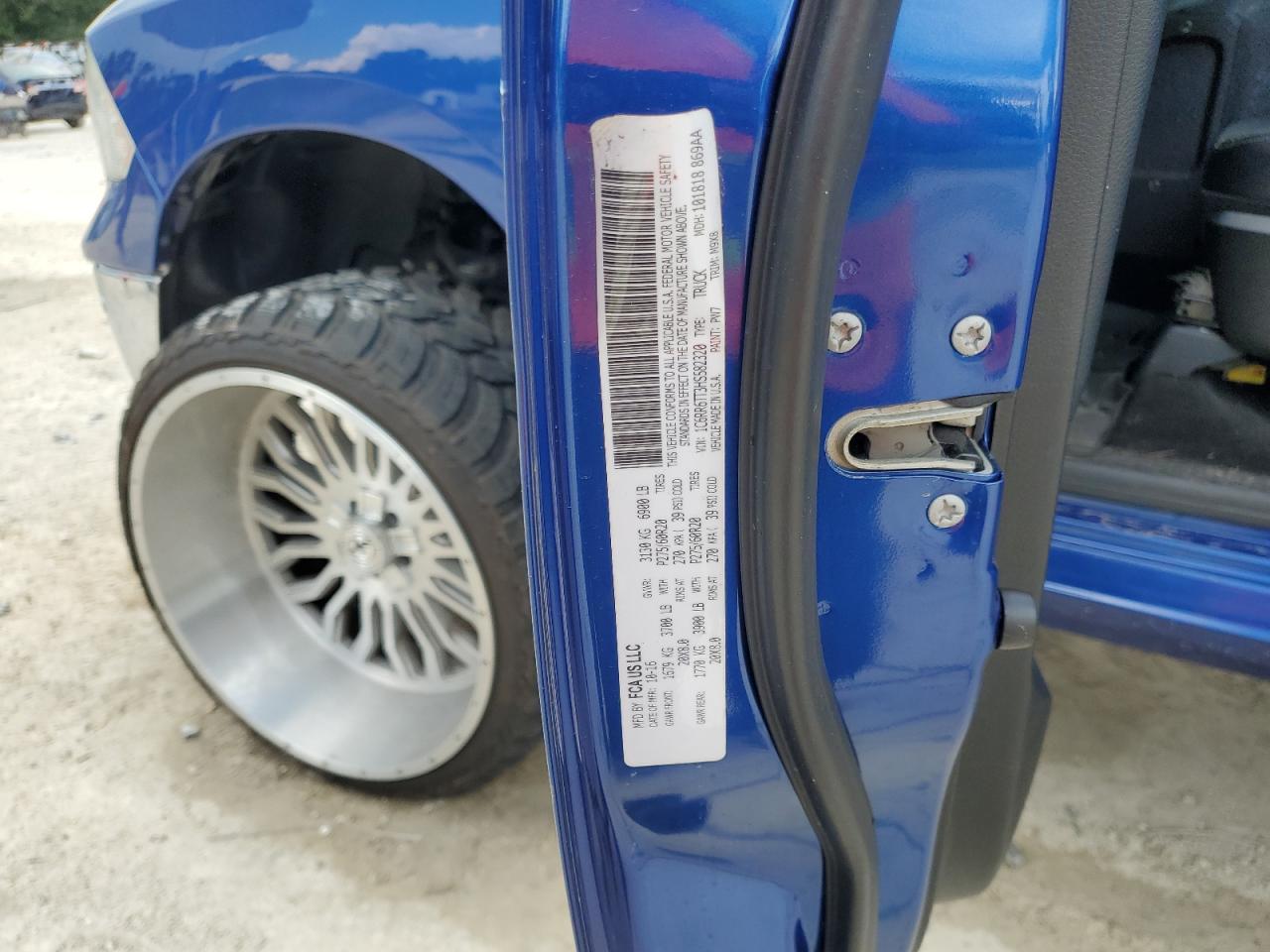 2017 Ram 1500 Slt VIN: 1C6RR6LT1HS695960 Lot: 67944245