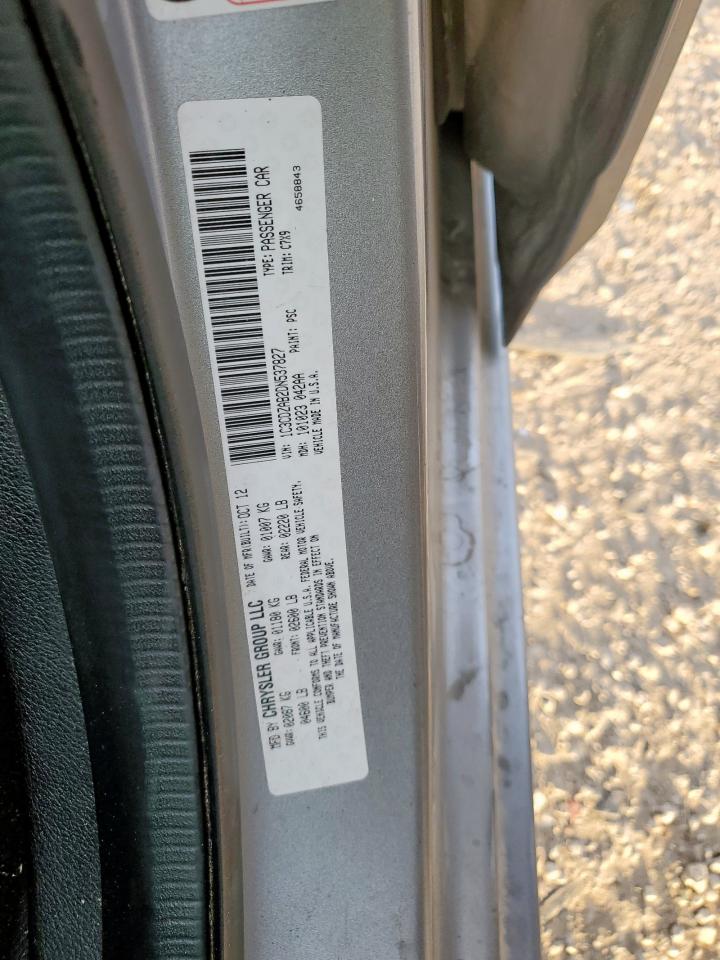 2013 Dodge Avenger Se VIN: 1C3CDZAB2DN537827 Lot: 68170645