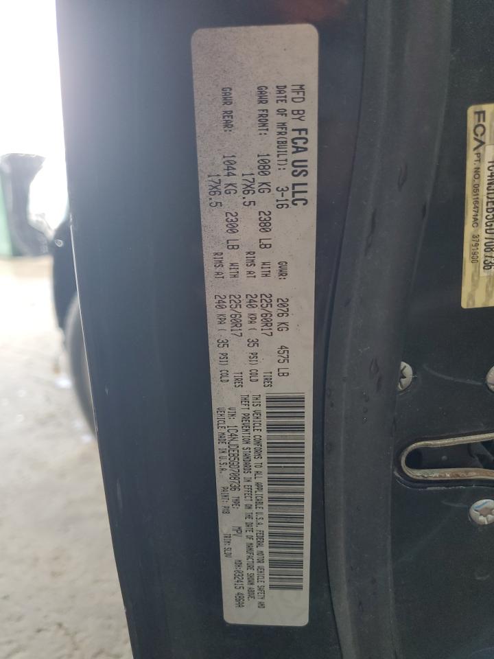 2017 Jeep Compass Latitude VIN: 1C4NJDEB8HD101067 Lot: 67847755