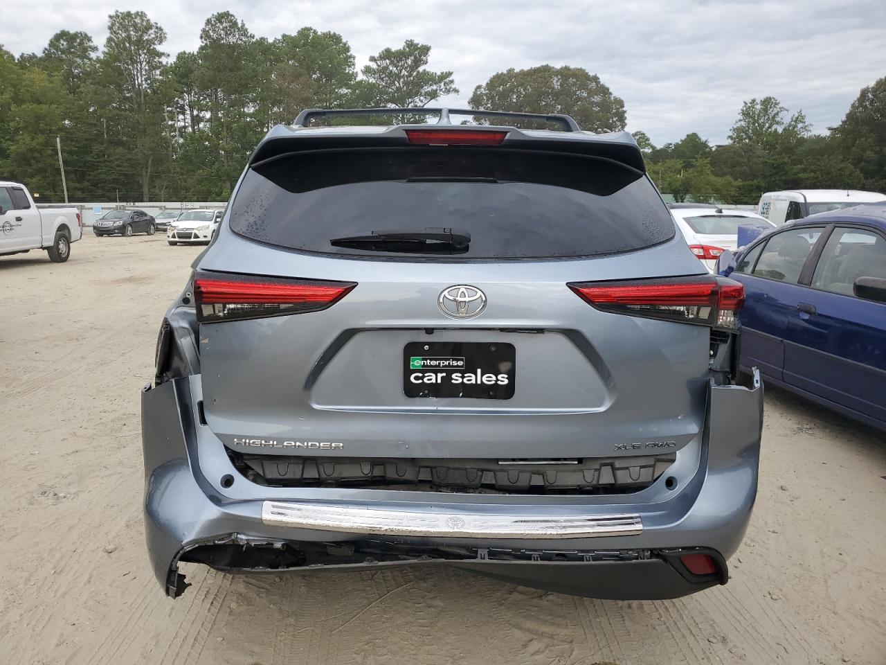 2022 Toyota Highlander Xle VIN: 5TDHZRBH2NS251736 Lot: 70069445