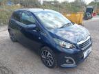 2015 PEUGEOT 108 ALLURE for sale at Copart BRISTOL