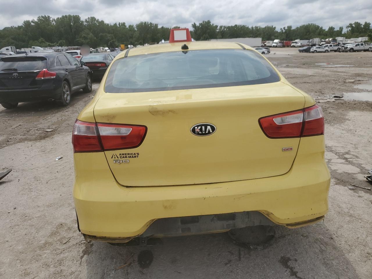 2016 Kia Rio Lx VIN: KNADM4A35G6531477 Lot: 68352855