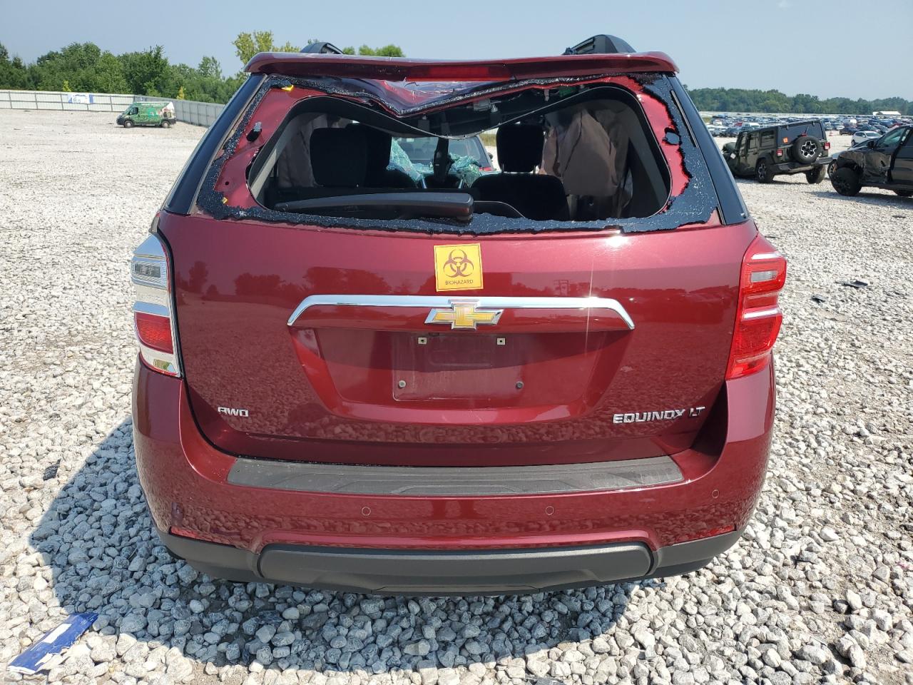 2016 Chevrolet Equinox Lt VIN: 2GNFLFEK7G6341242 Lot: 67326145