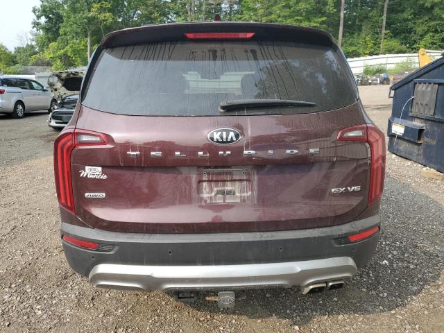  KIA TELLURIDE 2020 Бордовый