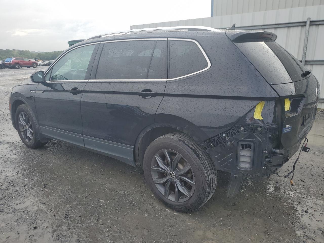 2022 Volkswagen Tiguan Se black null gas 3VV3B7AX5NM064455 photo #3