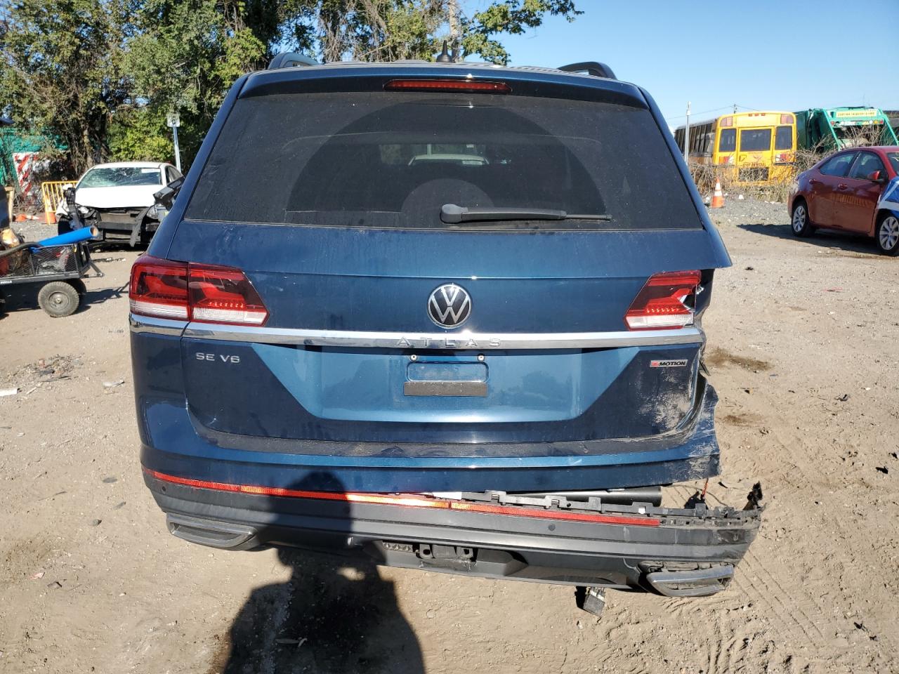 2021 Volkswagen Atlas Se VIN: 1V2HR2CA9MC536411 Lot: 70091035