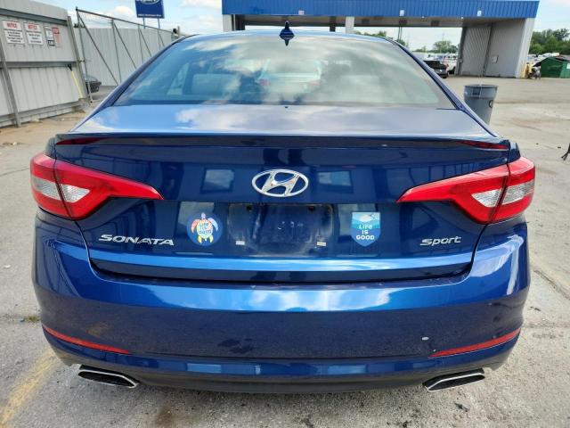  HYUNDAI SONATA 2017 Синий