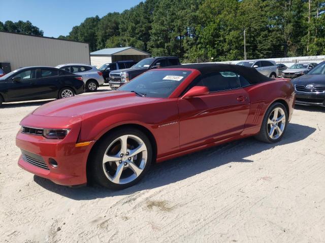  CHEVROLET CAMARO 2015 Red