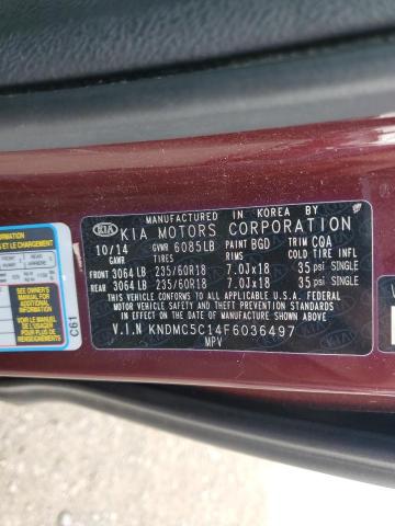 2015 KIA SEDONA EX