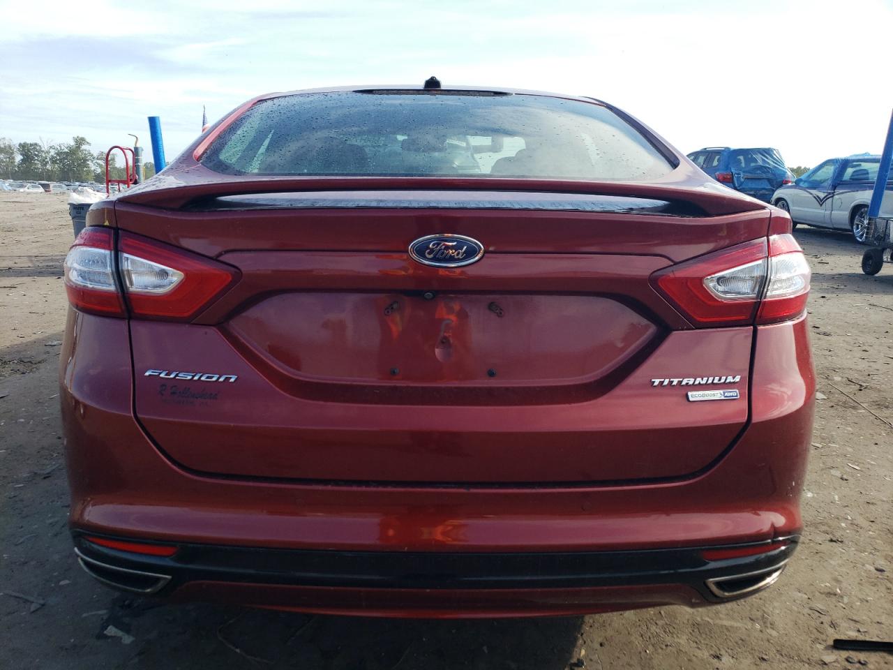 2014 Ford Fusion Titanium VIN: 3FA6P0D97ER211563 Lot: 69017965