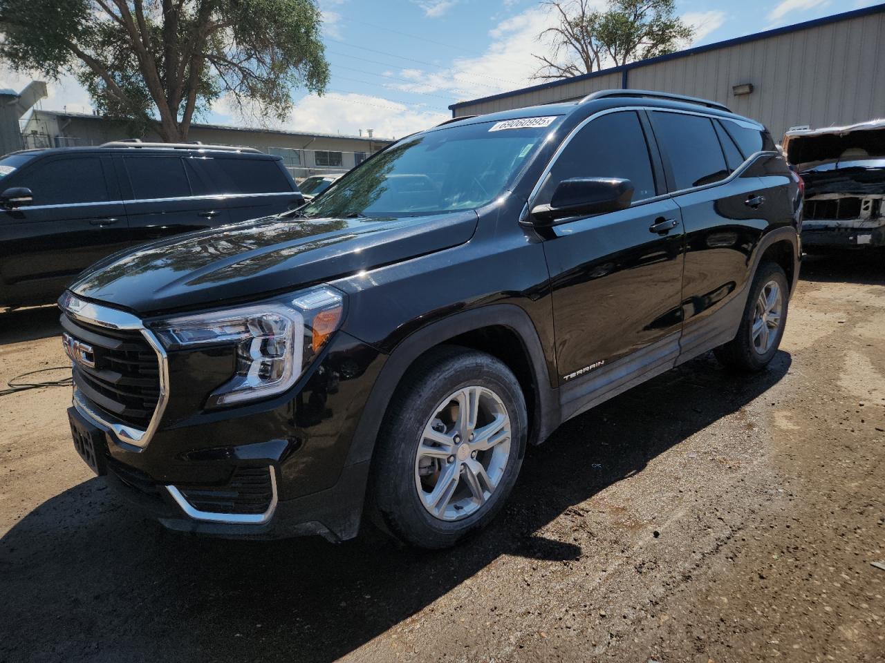 2022 GMC Terrain Sle black null gas 3GKALMEV8NL255632 photo #1