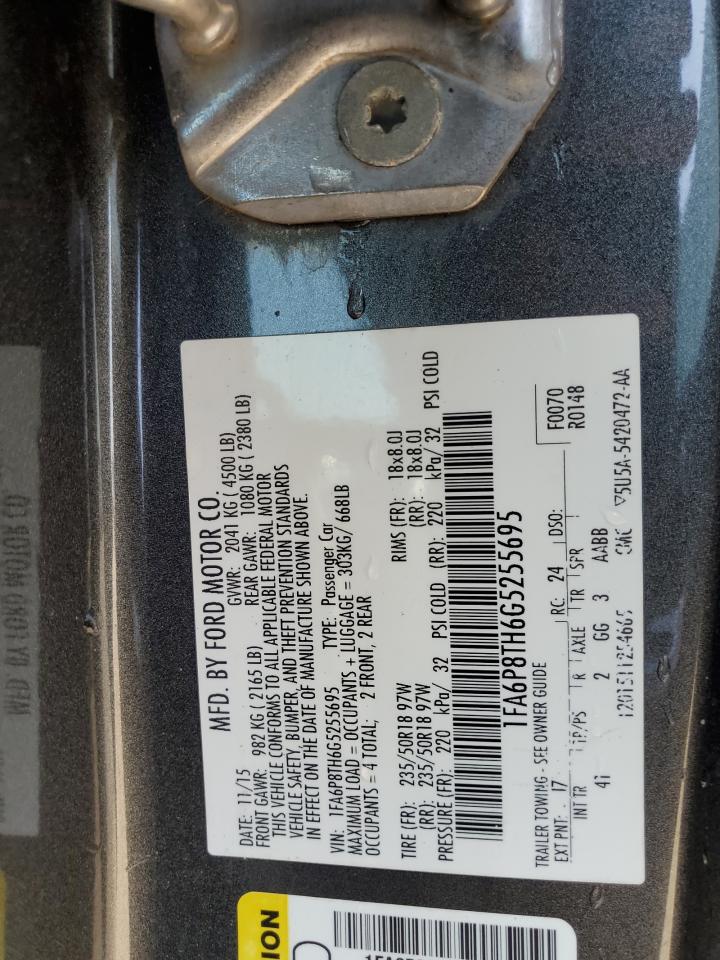 1FA6P8TH6G5255695 2016 Ford Mustang