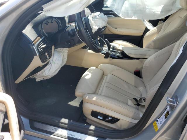  BMW 5 SERIES 2019 Серебристый