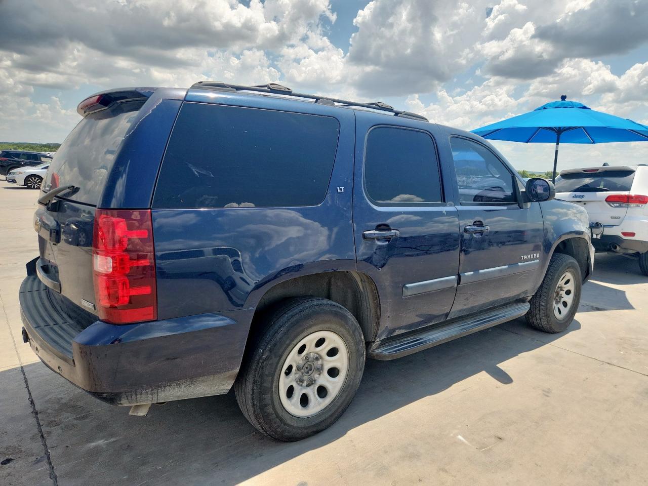 2007 Chevrolet Tahoe C1500 blue suv flexible 1GNFC13077R424792 photo #4