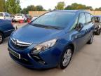 2014 VAUXHALL ZAFIRA EXCLUSIV for sale at Copart SANDY