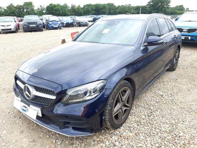 2021 MERCEDES-BENZ C 300 AMG LINE EDITION DE C300DE AMG LINE EDITION 5DR 9G-TR for sale at Copart COLCHESTER