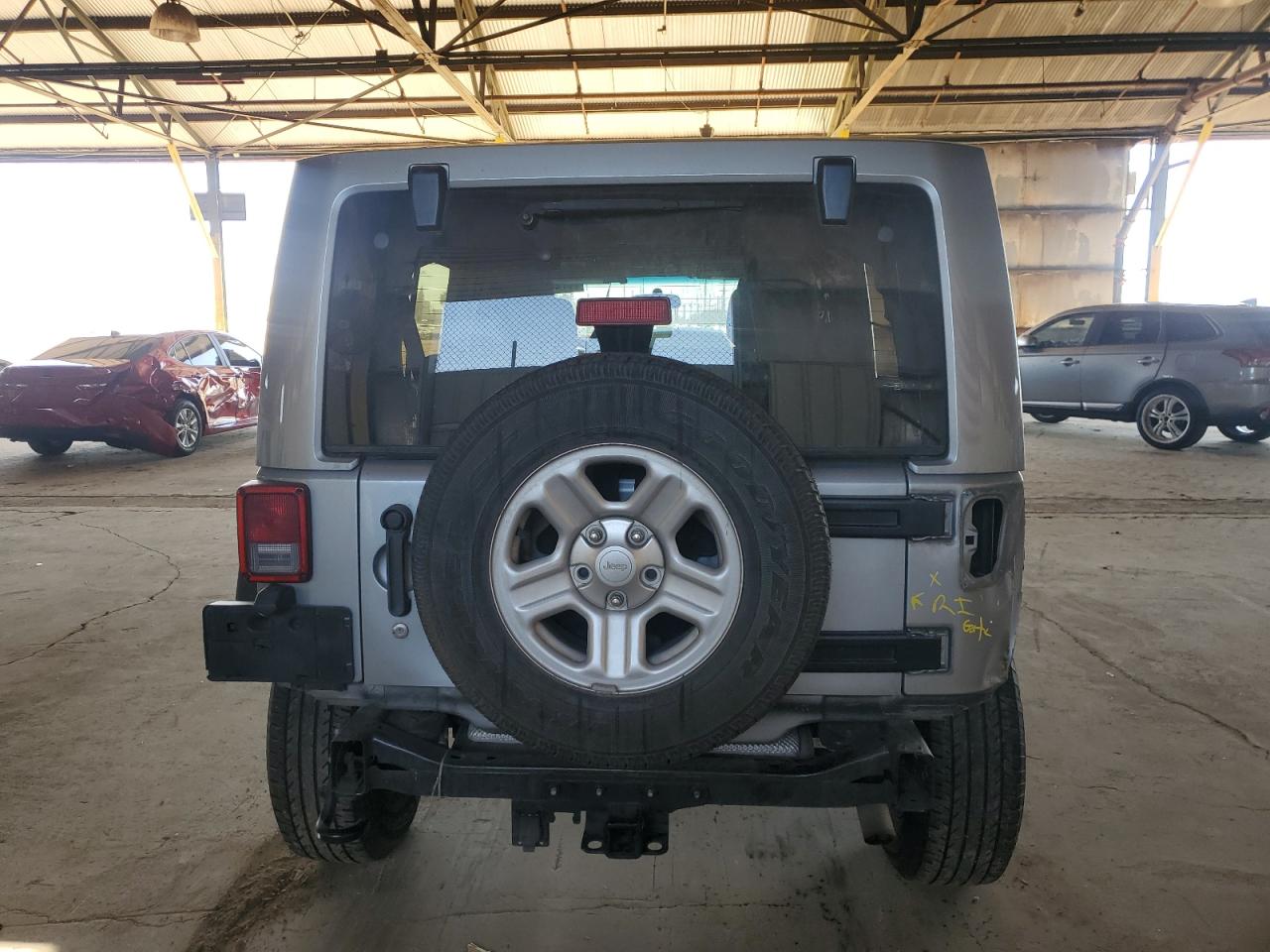 2015 Jeep Wrangler Unlimited Sport VIN: 1C4BJWDG7FL756464 Lot: 67224215