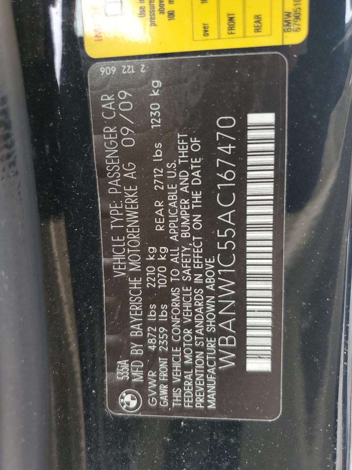 2010 BMW 535 I VIN: WBANW1C55AC167470 Lot: 67994535