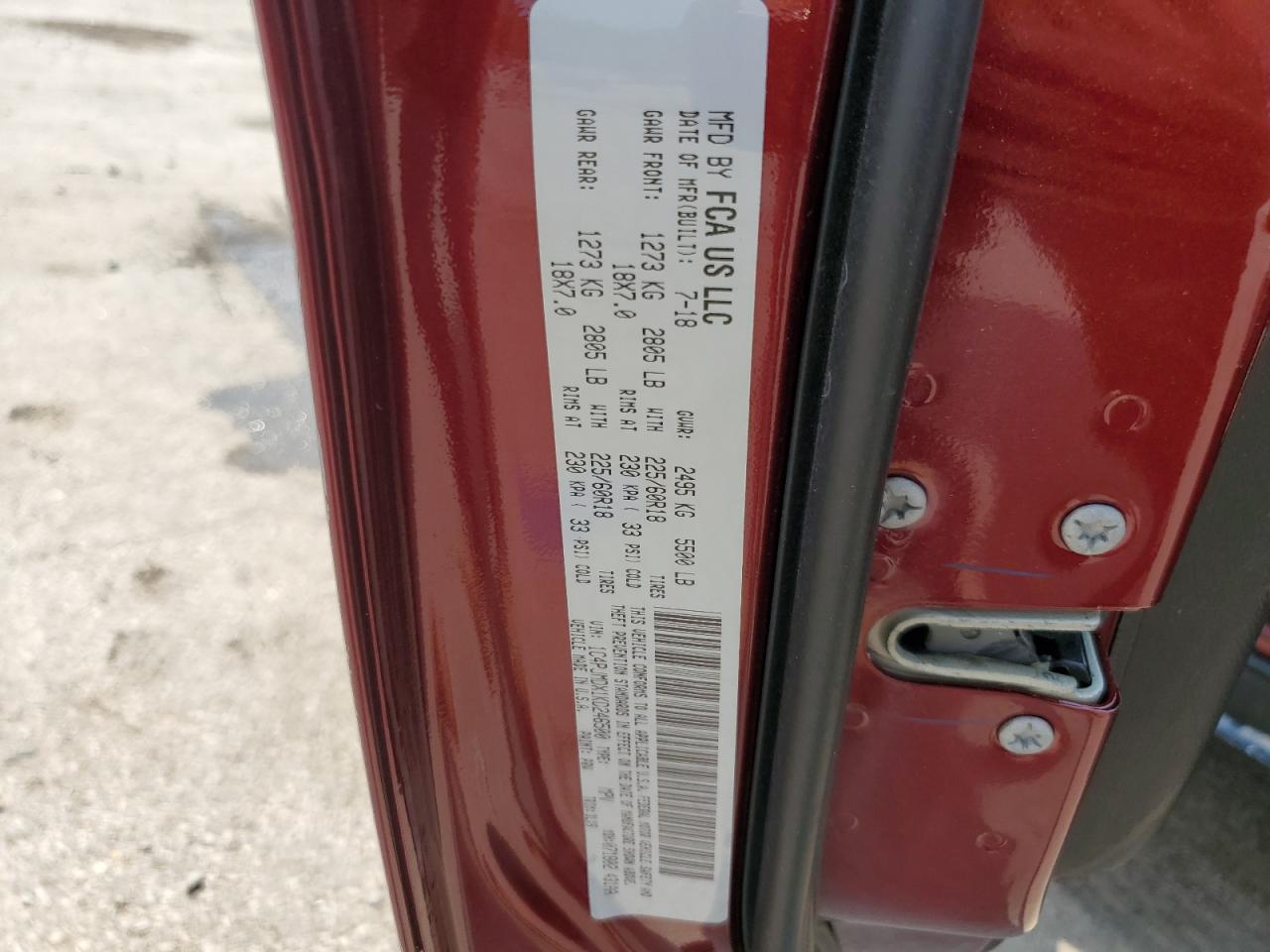 2019 Jeep Cherokee Limited VIN: 1C4PJMDX1KD246500 Lot: 67133695