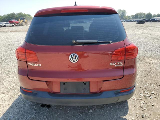 Parquets VOLKSWAGEN TIGUAN 2014 Czerwony