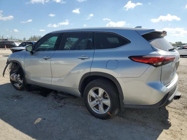  TOYOTA HIGHLANDER 2021 Серебристый