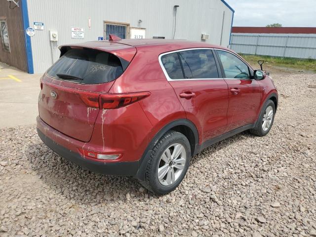  KIA SPORTAGE 2018 Red