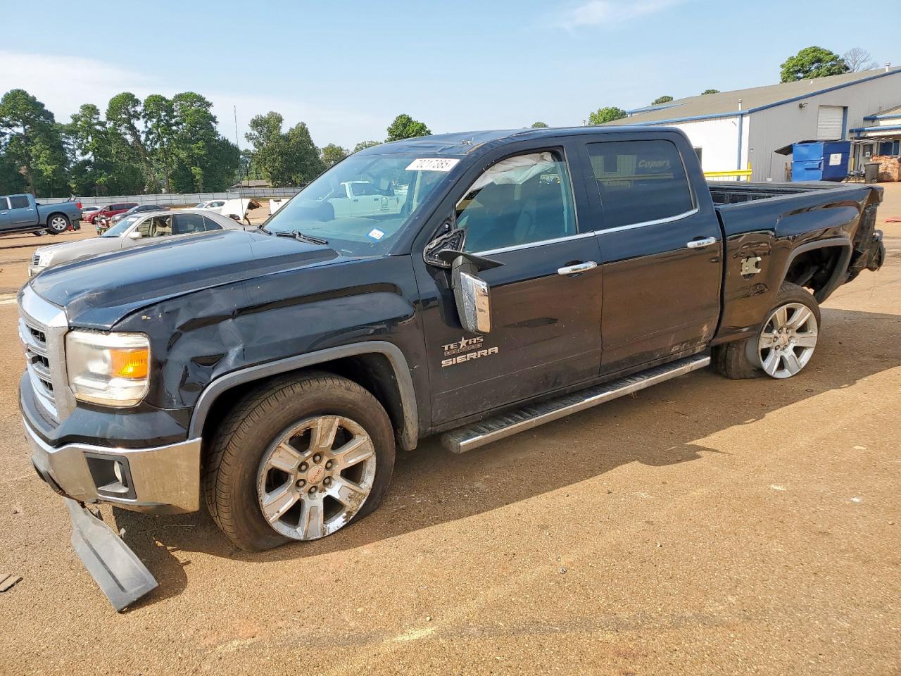 2014 GMC Sierra C1500 Sle black null gas 3GTP1UEC0EG106313 photo #1