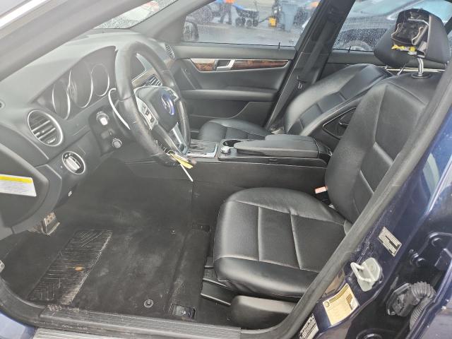 Sedans MERCEDES-BENZ C-CLASS 2013 Granatowy
