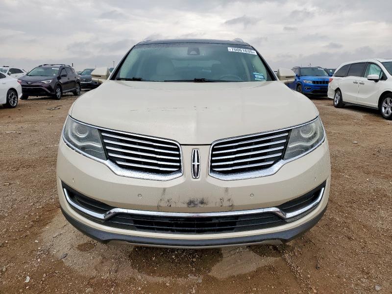 LINCOLN MKX 2016 Бежевый