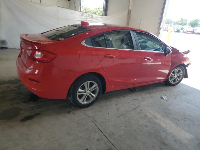  CHEVROLET CRUZE 2017 Czerwony