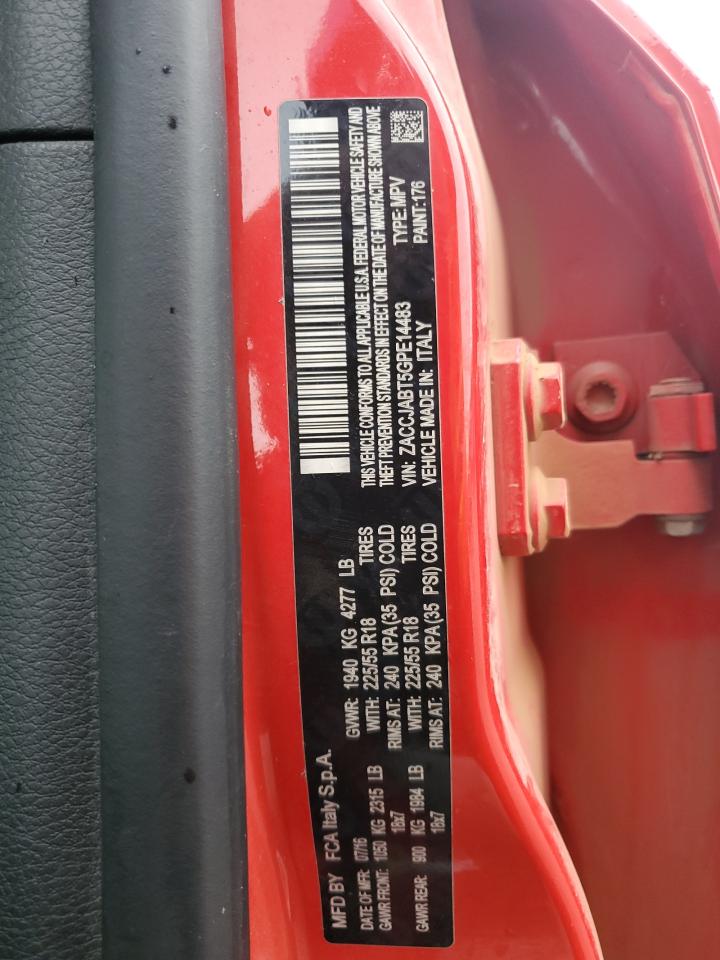 2016 Jeep Renegade Latitude VIN: ZACCJABT5GPE14483 Lot: 70049805