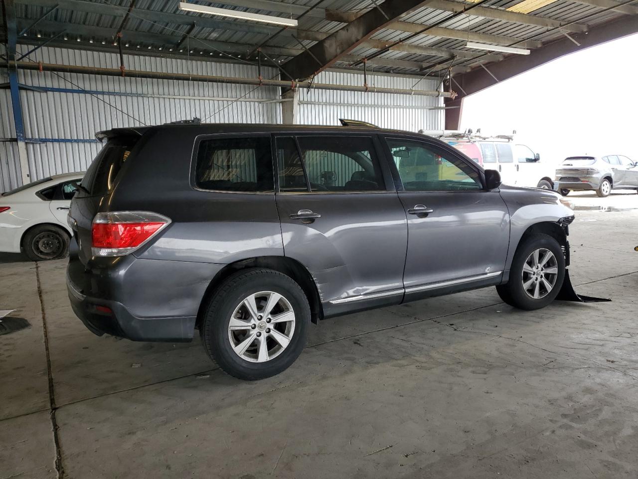 2011 Toyota Highlander Base grey null gas 5TDZK3EH6BS039466 photo #4
