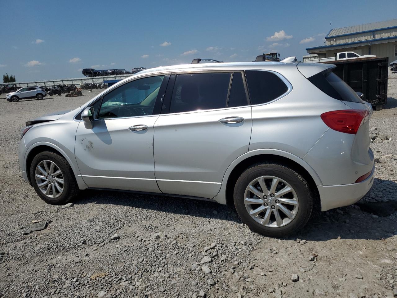 2019 Buick Envision Essence silver null gas LRBFX2SA3KD021605 photo #3