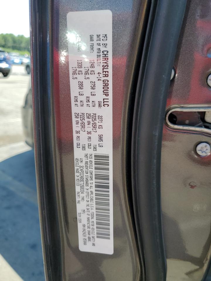 2014 Dodge Journey Se VIN: 3C4PDCAB9ET268334 Lot: 68264585