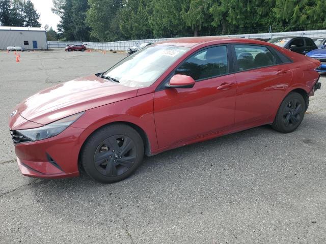  HYUNDAI ELANTRA 2021 Красный