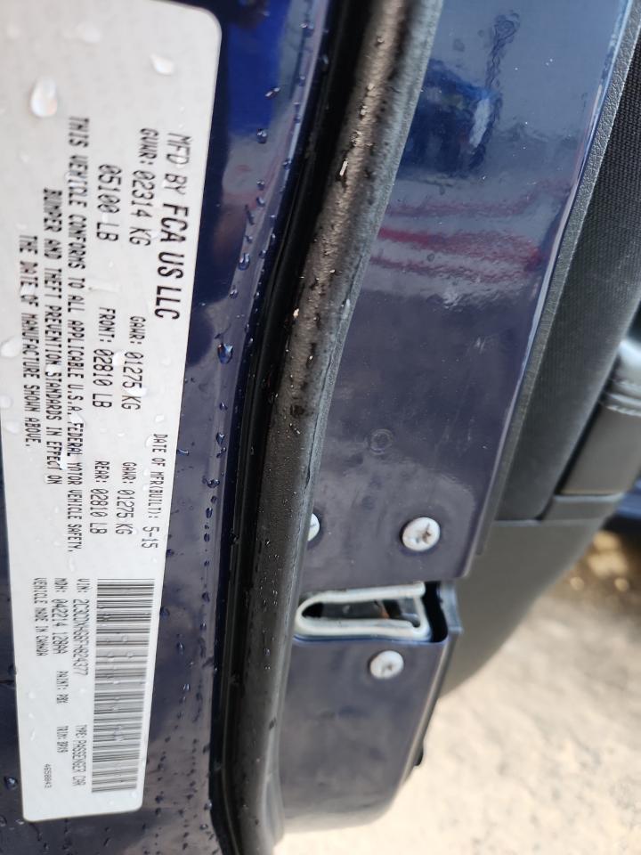 2015 Dodge Charger Sxt VIN: 2C3CDXHG6FH824377 Lot: 69753555