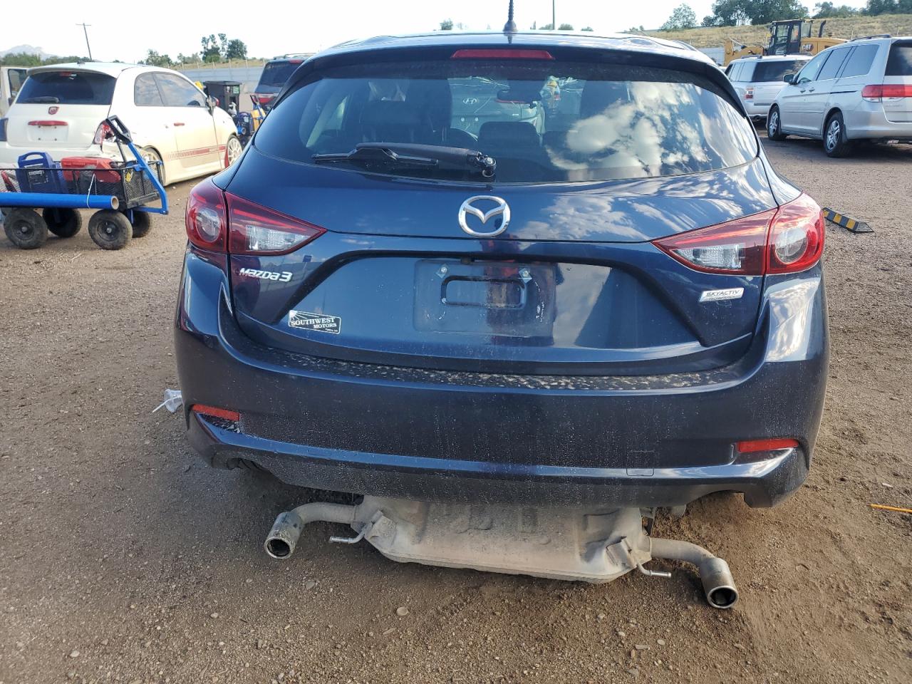 2018 Mazda 3 Touring VIN: 3MZBN1L36JM269976 Lot: 69263385