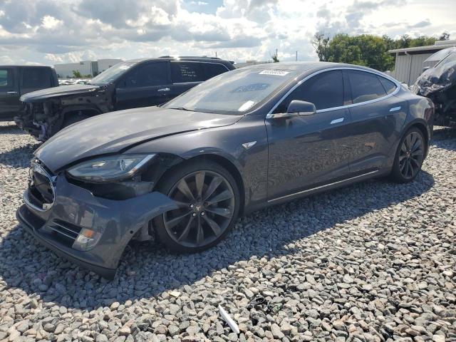 Hatchbacks TESLA MODEL S 2015 Szary