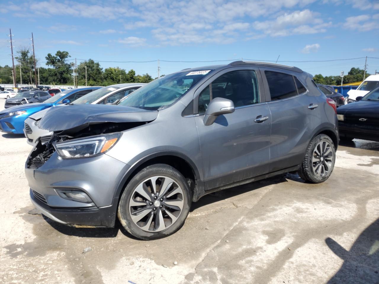 2019 Buick Encore Essence grey null gasoline KL4CJCSM2KB840214 photo #1